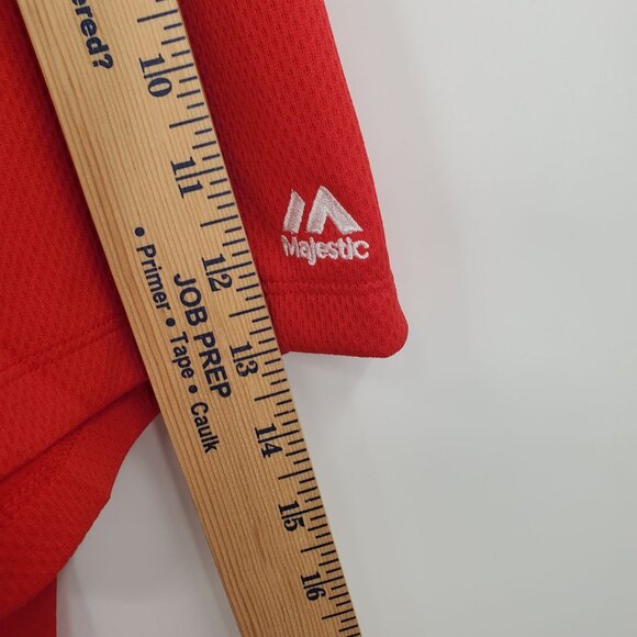 Majestic MLB Cincinnati Reds Batting Practice Jersey Size Large NWOT Baseball - Picture 13 of 14